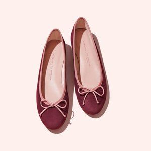 Gal Meets Glam x Margaux - The Demi in Burgundy Suede